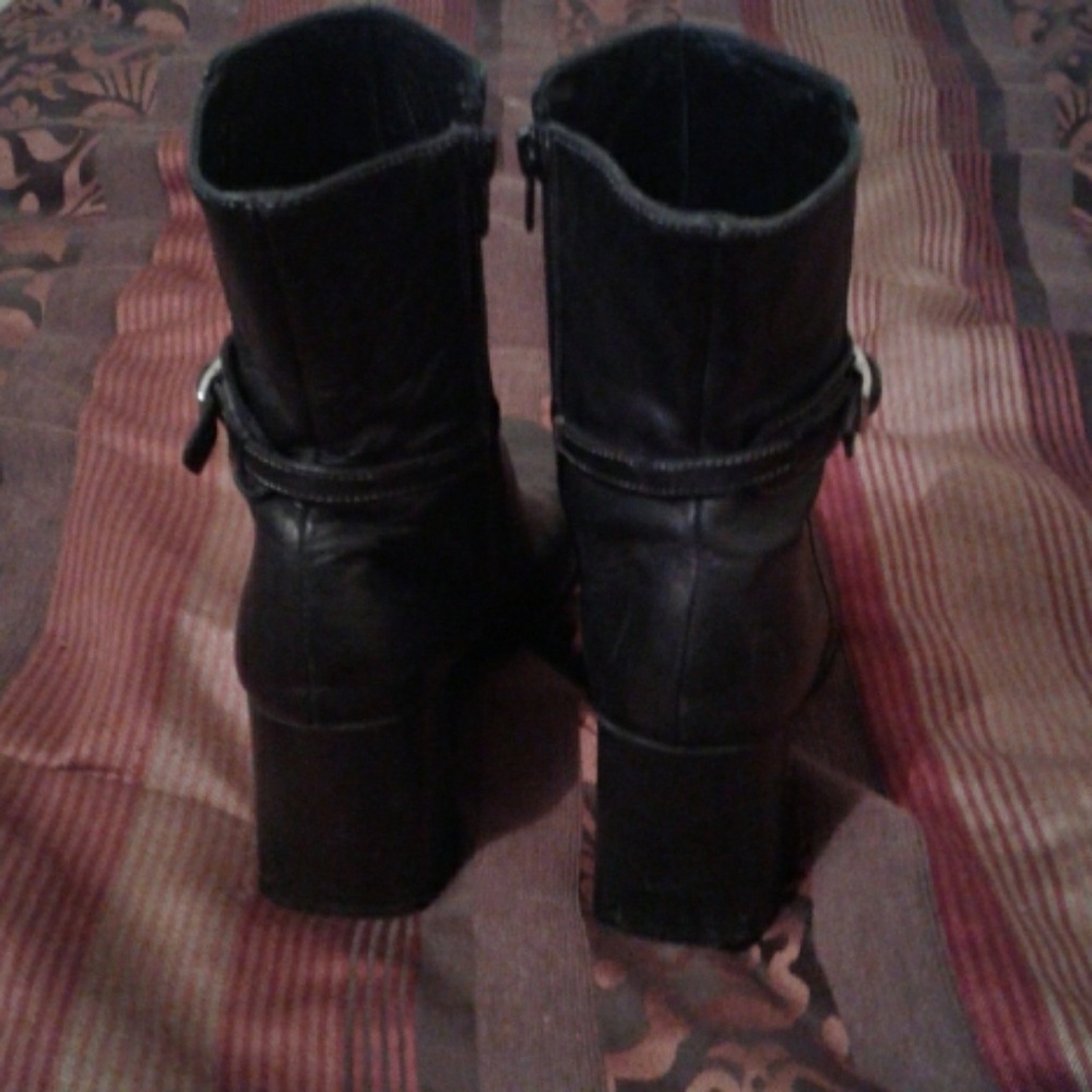 Coach booties black leather - Picture 3 of 7